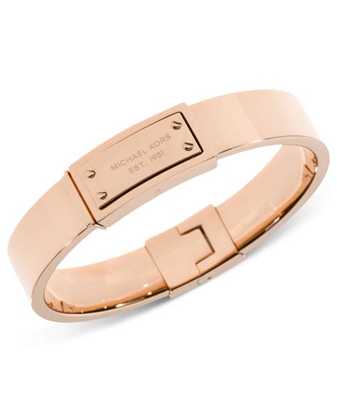 amazon.comrose gold jewelry michael kors|Michael Kors rose gold bangle.